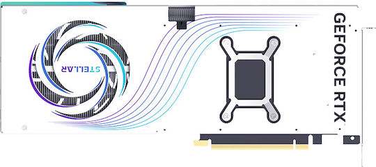 Manli GeForce RTX 5070 12GB GDDR7 Stellar OC Graphics Card view 5