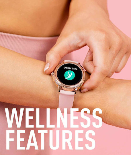 Reflex Active Series 25 Smartwatch with Heart Rate Monitor (Rose Gold) view 2