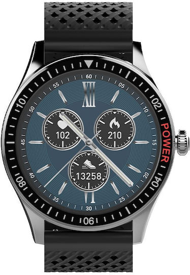 Vector Smart VCTR-34-01-BK Smartwatch with Heart Rate Monitor (Black) view 1