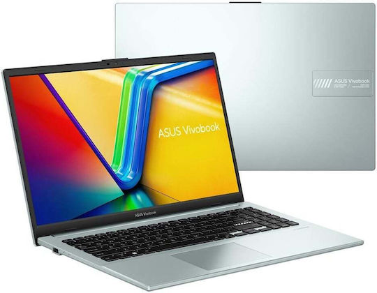 Asus Vivobook Go 15 E1504FA-BQ521W 15.6" FHD (Ryzen 5-7520U/16GB/512GB SSD/W11 Home) Green Grey (GR Keyboard) view 5