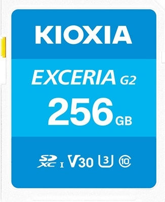 Kioxia Exceria G2 SDXC 256GB Class 10 view 1