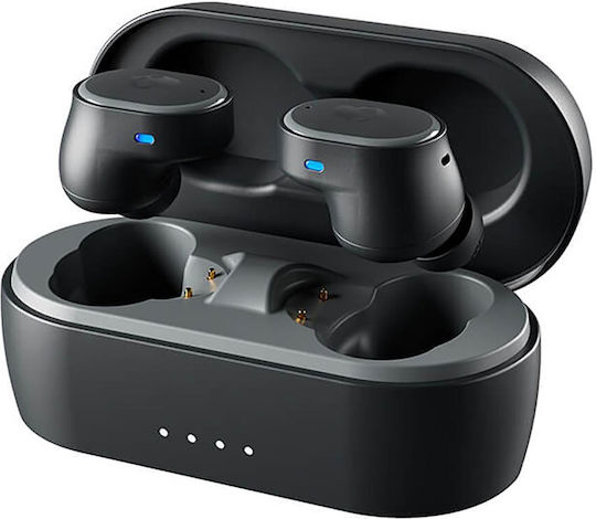 Skullcandy Sesh In-ear Bluetooth Handsfree Earphones with Sweat Resistance and Charging Case Black vue 2