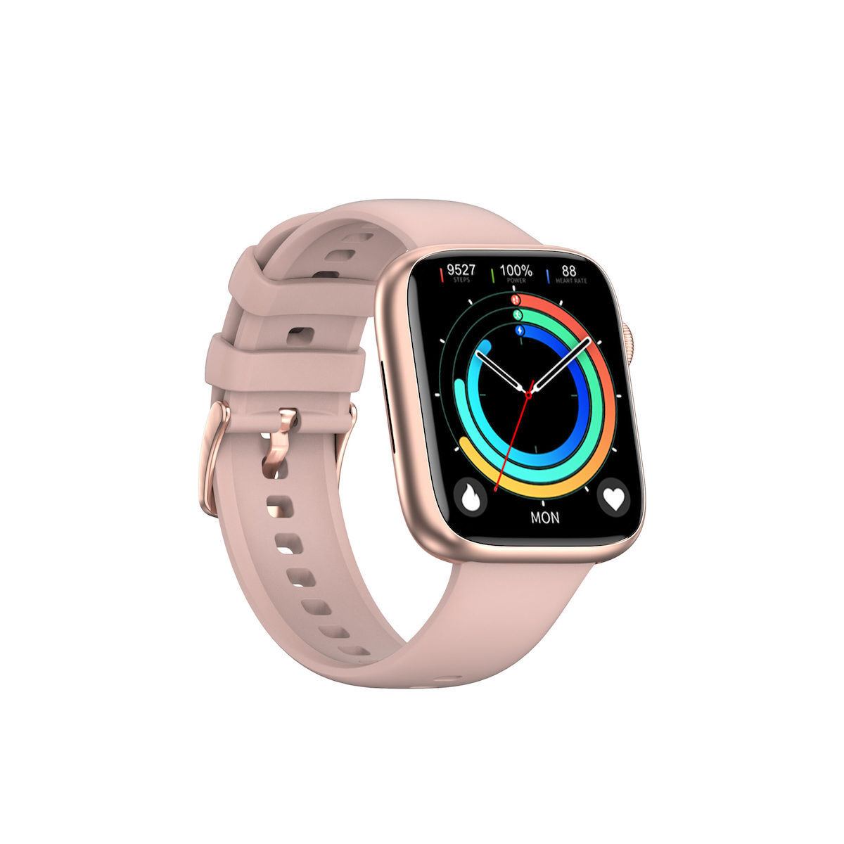 One FiT Aluminium Smartwatch with Heart Rate Monitor (Gold) view 2