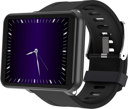 Dm100 2.86 Inch Ips Full Screen Smart Sport Watch Support Independent Card Insertion Multiple Sports Modes Heart Rate Monitoring Step Counting Memory:ram 1gb+rom 16gb Black
