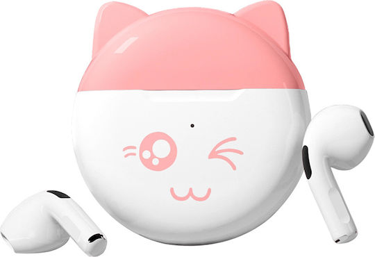 Music Taxi X-T16 Earbud Bluetooth Handsfree Earphones with Charging Case White