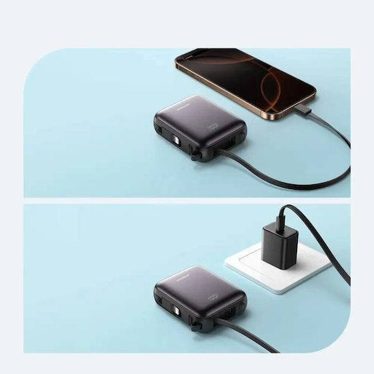 Joyroom JR-PBF27 Power Bank 10000mAh 22.5W with USB-C Port Black view 6