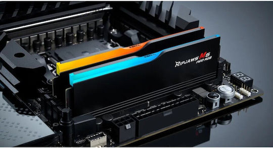 G.Skill Ripjaws M5 Neo RGB DDR5 64GB Memory RAM with 2x32GB Modules and Speed 6000 for Desktop F5-6000J3238G32GX2-RM5NRK view 4