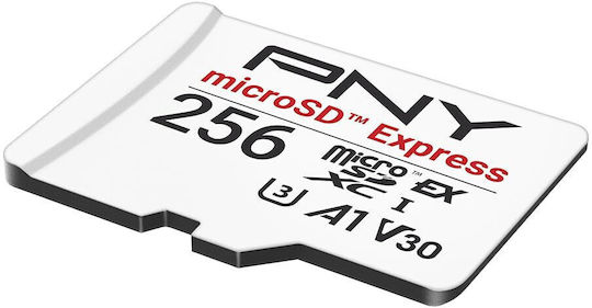 PNY microSDXC 256GB U3 V30 A1 UHS-I 890MB/s Memory Card with Adapter view 2