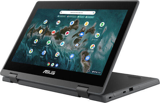 Asus Chromebook Flip CR1 CR1100FKA-BP0398 11.6" Touchscreen (Celeron Dual Core-N4500/8GB/64GB Flash Storage/Chrome OS) Dark Grey (US Keyboard) view 3