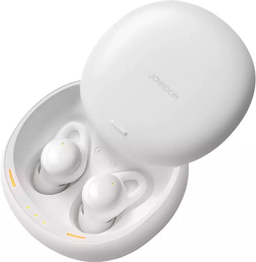 Joyroom JR-TS2 Sleep In-ear Bluetooth Handsfree Earphones with Charging Case White view 1