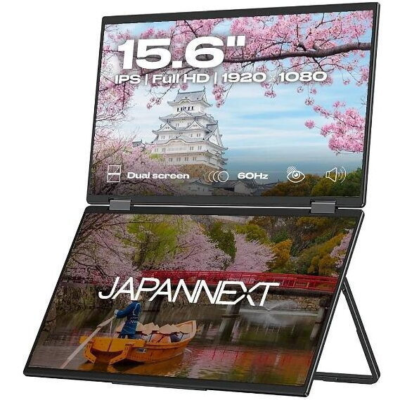 Japannext IPS Portable Monitor 15.6" FHD 1920x1080 view 3