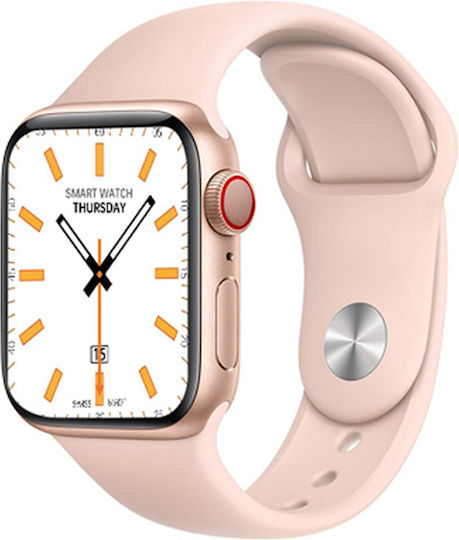 HW22 Pro 44mm Smartwatch (Pink) view 1