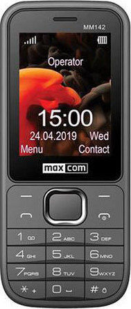 MaxCom MM142 Dual SIM Mobile with Buttons Gray view 2