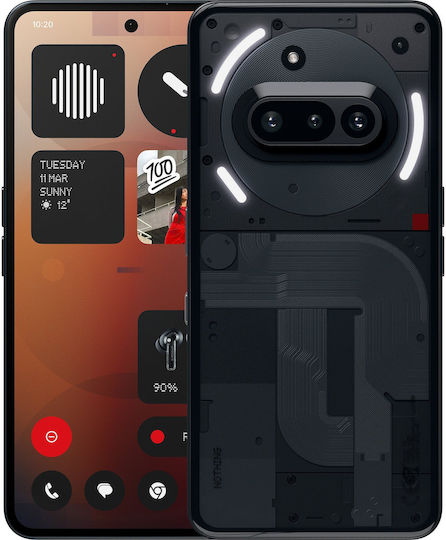 Nothing Phone (3a) 5G Dual SIM (8GB/128GB) Black view 1