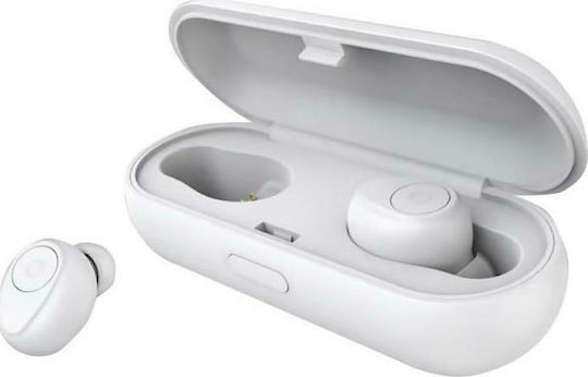 Celebrat TWS-W5 In-ear Bluetooth Handsfree Earphones with Charging Case White view 2