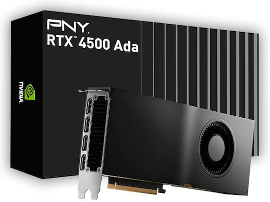 PNY RTX 4500 Ada 24GB GDDR6 Graphics Card view 3