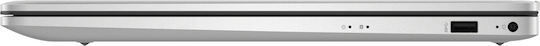 HP 17-cn4047nr 17.3" IPS FHD (Core 7-150U/16GB/512GB SSD/W11 Home) Natural Silver (US Keyboard) view 3