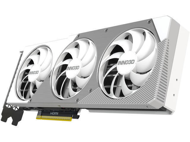 Inno 3D GeForce RTX 5070 Ti 16GB GDDR7 X3 OC WHITE Graphics Card N507T3-16D7X-176068W view 6