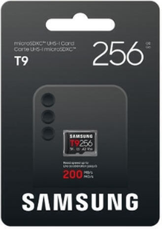 Samsung T9 256GB U3 V30 A2 UHS-I 200MB/s with Adapter vista 3