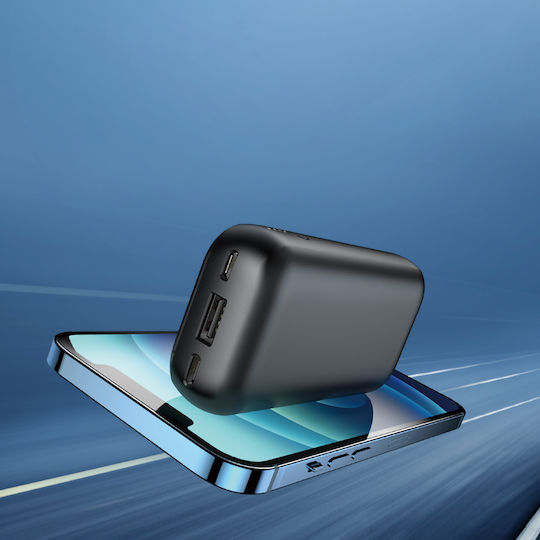 Veger S10 Power Bank 10000mAh 20W with USB-A Port and USB-C Port Power Delivery / Quick Charge 3.0 Black vue 2