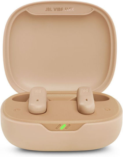 JBL Vibe Flex In-ear Bluetooth Handsfree Earphones with Charging Case Beige view 4