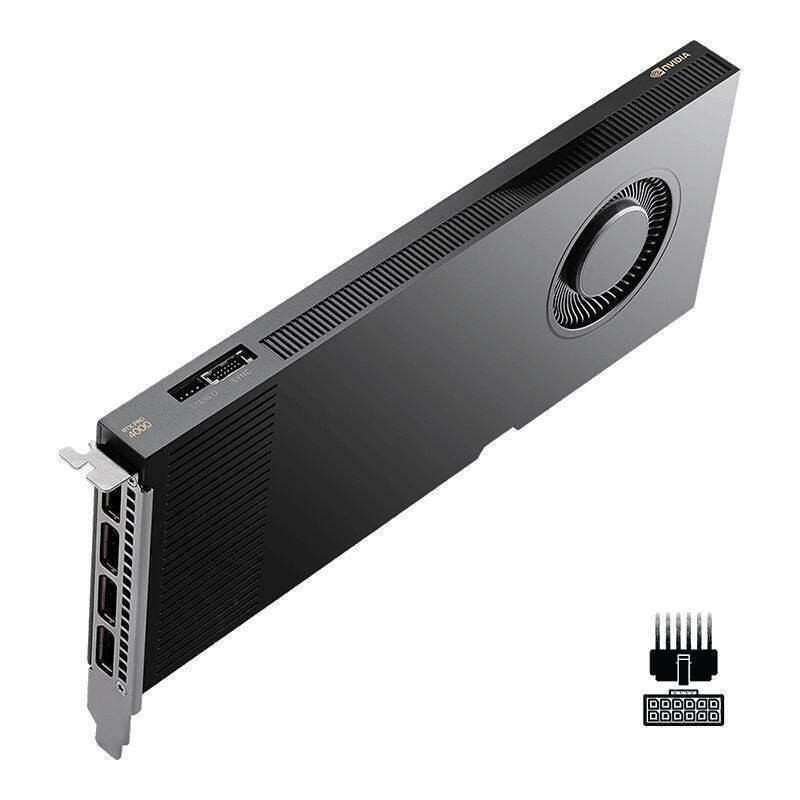 PNY RTX Pro 4000 Blackwell 24GB GDDR7 Small Box Graphics Card VCNRTXPRO4000LP-SB view 6