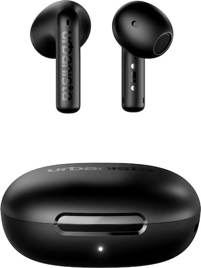 Urbanista Santa Monica Open Ear Bluetooth Handsfree Earphones with Sweat Resistance and Charging Case Midnight Black vue 2