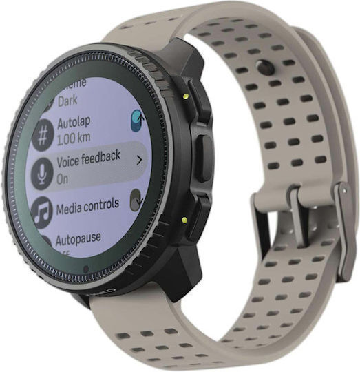 Suunto Vertical Solar Stainless Steel 49mm Waterproof Smartwatch with Heart Rate Monitor (Sand) view 6