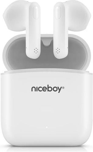 Niceboy HIVE Beans In-ear Bluetooth Handsfree Earphones with Sweat Resistance and Charging Case White view 2