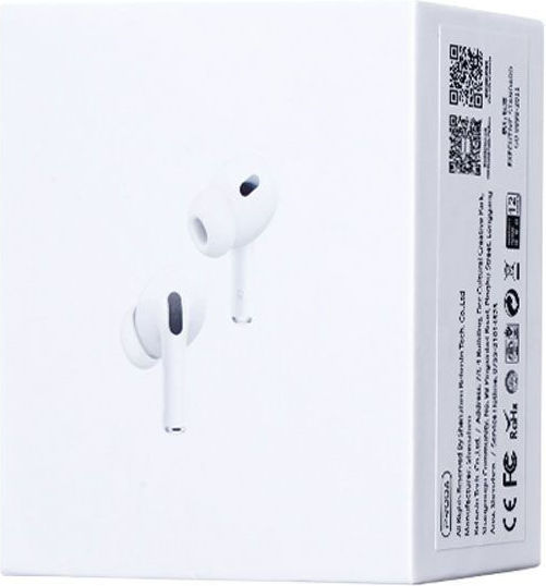Remax Proda PD-BT533N Pro In-ear Bluetooth Handsfree Earphones with Charging Case White view 3