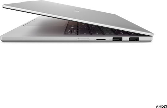 Lenovo IdeaPad Slim 5 13ARP10 13.3" IPS FHD+ (Ryzen 5-7535HS/16GB/1TB SSD/No OS) Cloud Grey (International English Keyboard) view 5