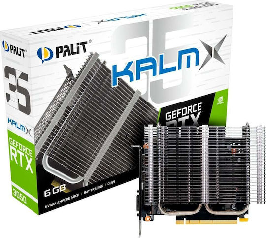 Palit GeForce RTX 3050 6GB GDDR6 KalmX Graphics Card view 6