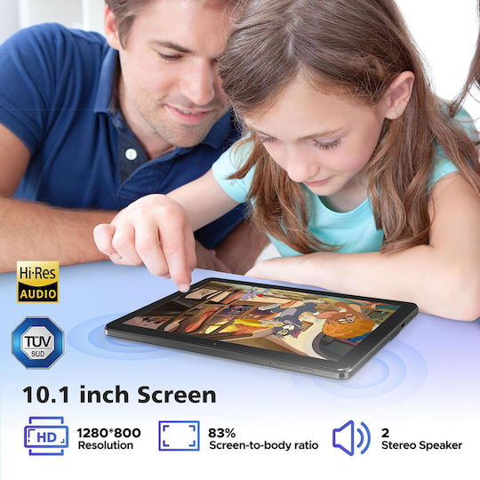 Doogee T10W 4G 10.1Inches Tablet (4GB/128GB) Blue view 3