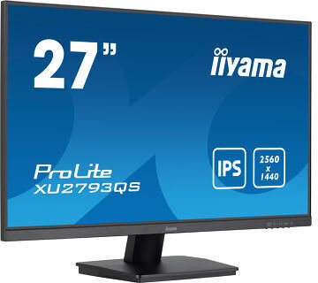 Iiyama ProLite XU2793QS-B7 IPS Monitor 27" QHD 2560x1440 view 2