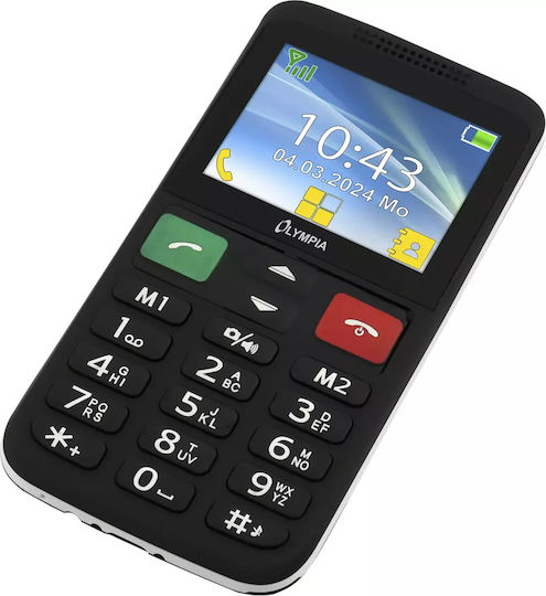 Olympia Lux Dual SIM Mobile with Large Buttons Black view 5
