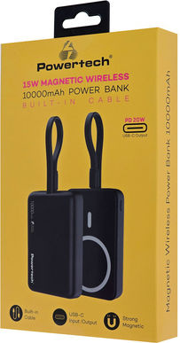 Powertech PT-1376 MagSafe Power Bank 10000mAh 20W Black vista 7