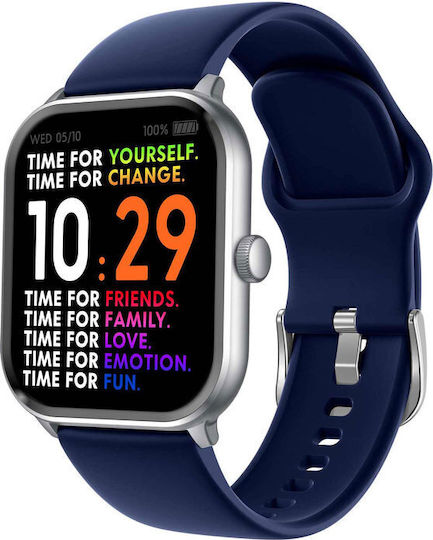Ice Smart Silicone Strap Gift Set 38mm Smartwatch with Heart Rate Monitor (Black) vista 4