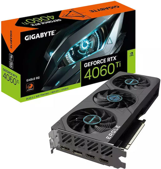 Gigabyte GeForce RTX 4060 Ti 8GB GDDR6 Eagle Graphics Card view 1