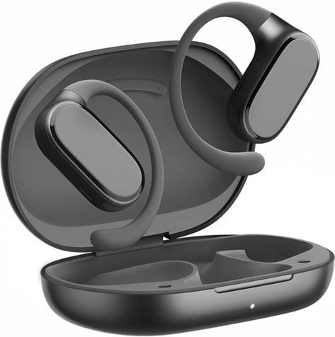 Honor Choice Open Ear Bluetooth Handsfree Earphones with Charging Case Black view 7