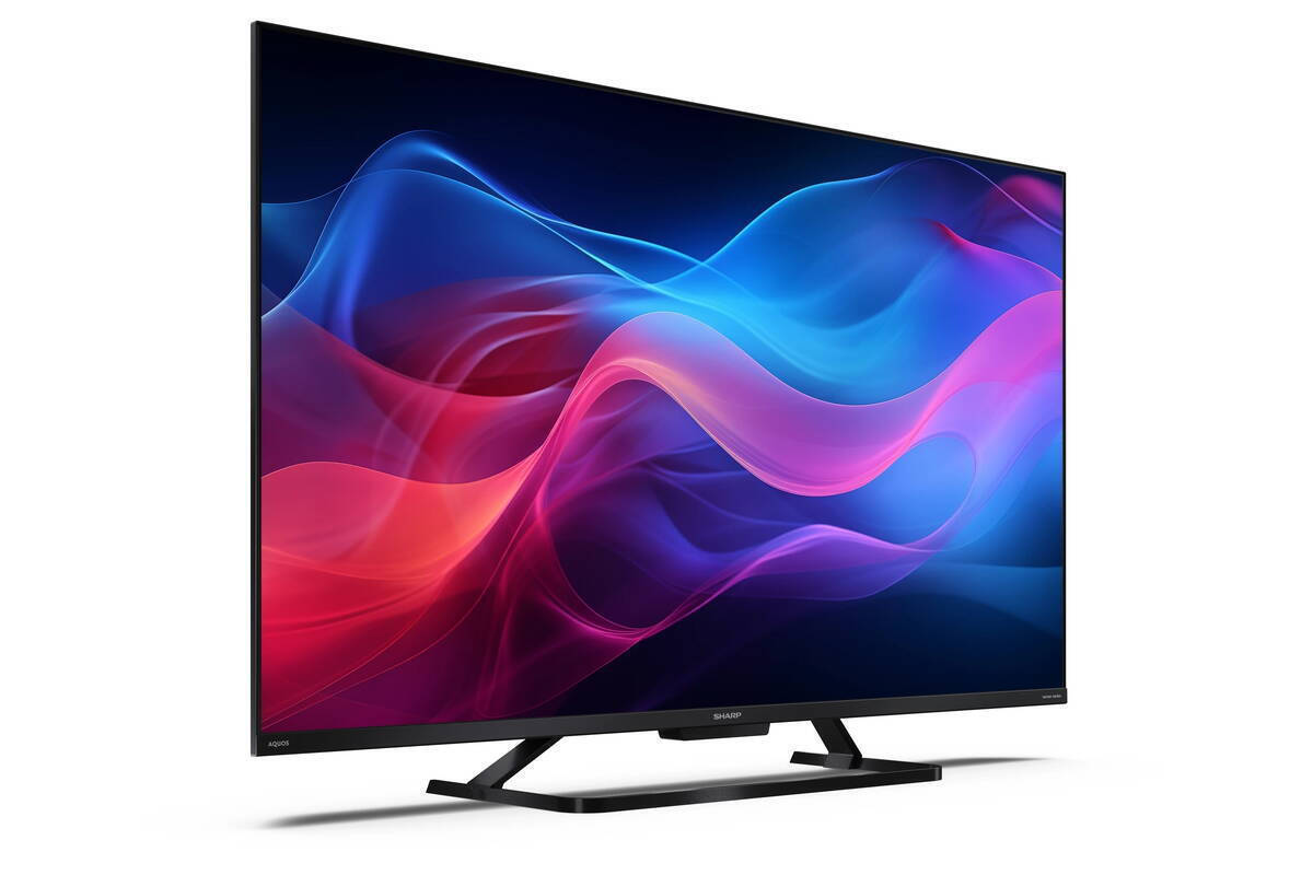 Sharp Smart TV 43" 4K UHD QLED 43GR8265E HDR (2024) view 6
