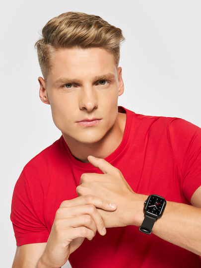 Amazfit GTS 2 Aluminium 43mm Waterproof Smartwatch with Heart Rate Monitor (Midnight Black) view 8