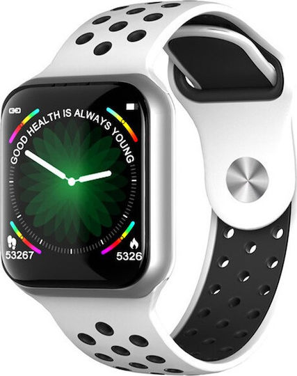 Bakeey F8 Smartwatch with Heart Rate Monitor (White)