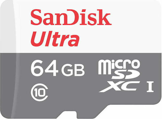 Sandisk Ultra microSDXC 64GB Class 10 U1 A1 UHS-I