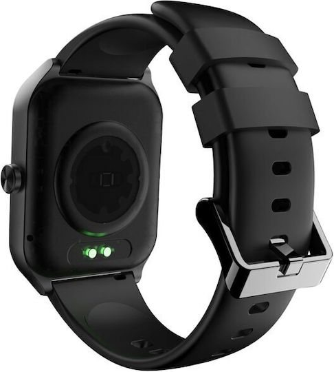 HiFuture Ultra2 Pro 45mm Smartwatch with Heart Rate Monitor (Black) vue 5