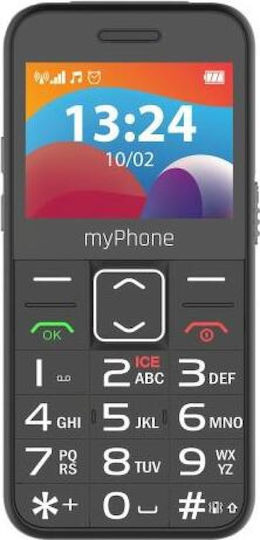 MyPhone Halo 3 Dual SIM Mobile with Large Buttons (English) Black view 5