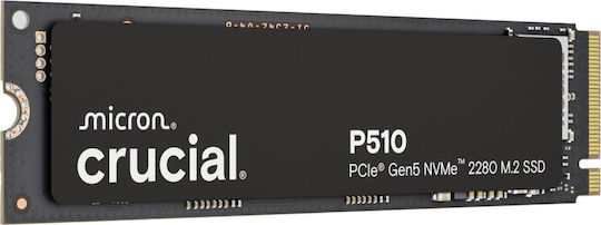 Crucial P510 SSD 1TB M.2 Type with PCI Express 5.0 Connection PS5 Compatible CT1000P510SSD8 vista 2