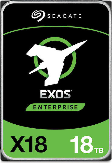 Seagate Exos X18 18TB HDD Hard Drive 3.5" SATA III 7200rpm with 256MB Cache for NAS / Server ST18000NM000J view 2