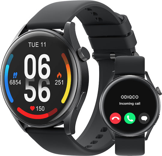 SoundPEATS Watch4 with Heart Rate Monitor (Black)