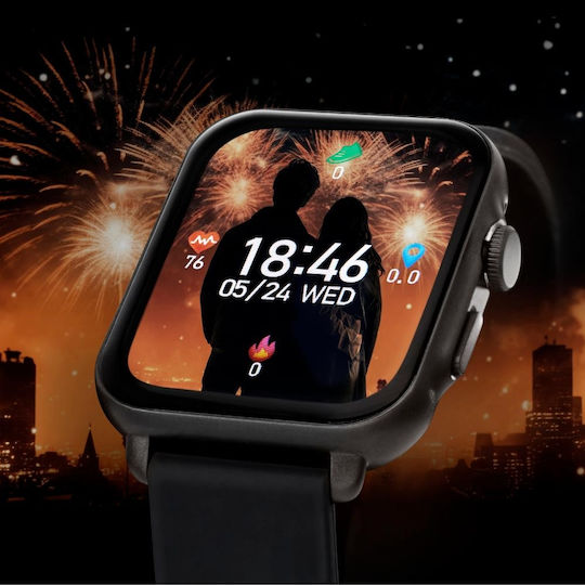 Marea B63002/1 Smartwatch with Heart Rate Monitor (Black) view 4