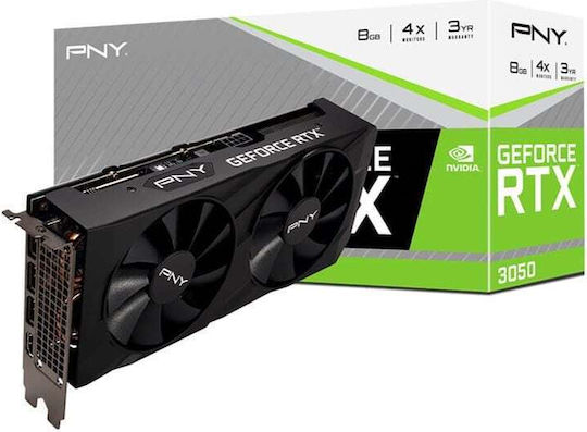 PNY GeForce RTX 3050 8GB GDDR6 Verto Dual Fan Graphics Card